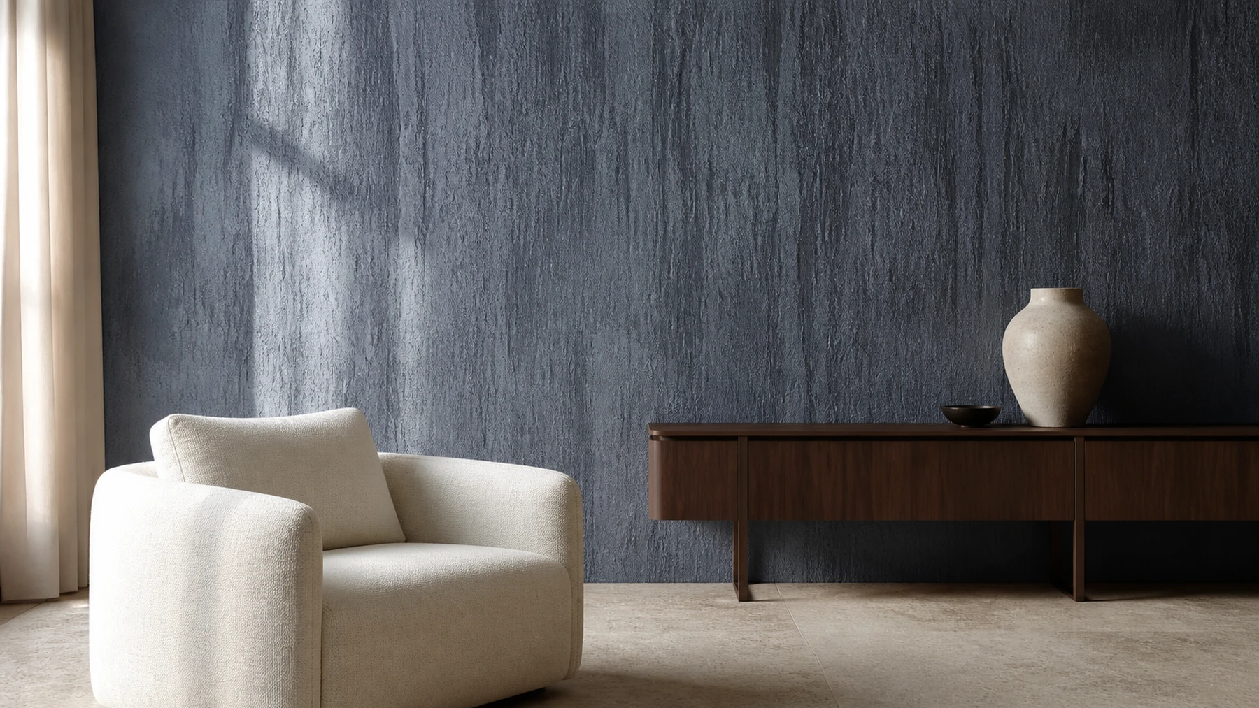 Marmur Medio — decorative family interior view